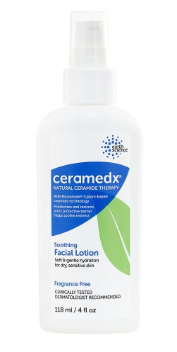 Ceramedx soothing facial lotion